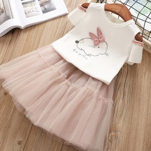 NEW 2019 2PC set summer Clothes shirt & Skirt